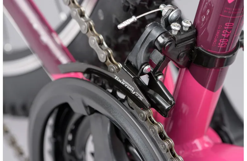 Ridgeback Terrain 2 Open Frame Mountain Bike in Pink-8